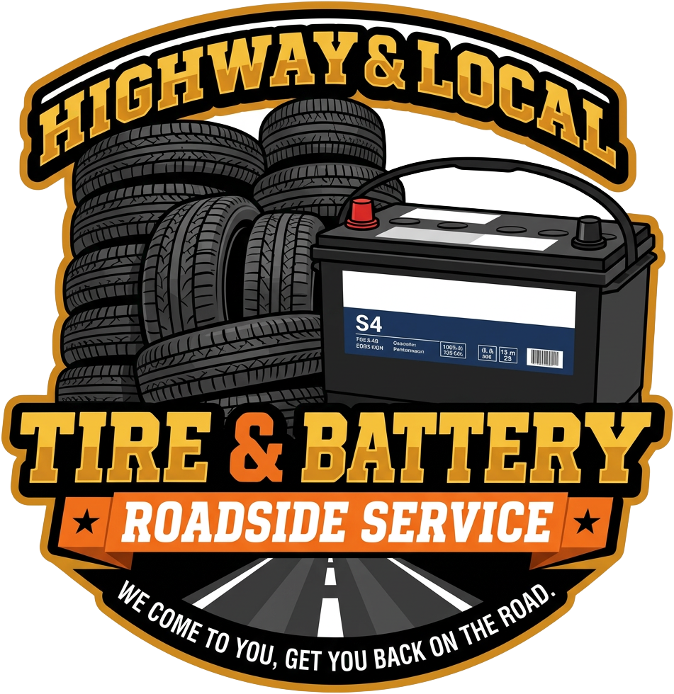 Highway & Local Tire & Battery Roadside Service logo